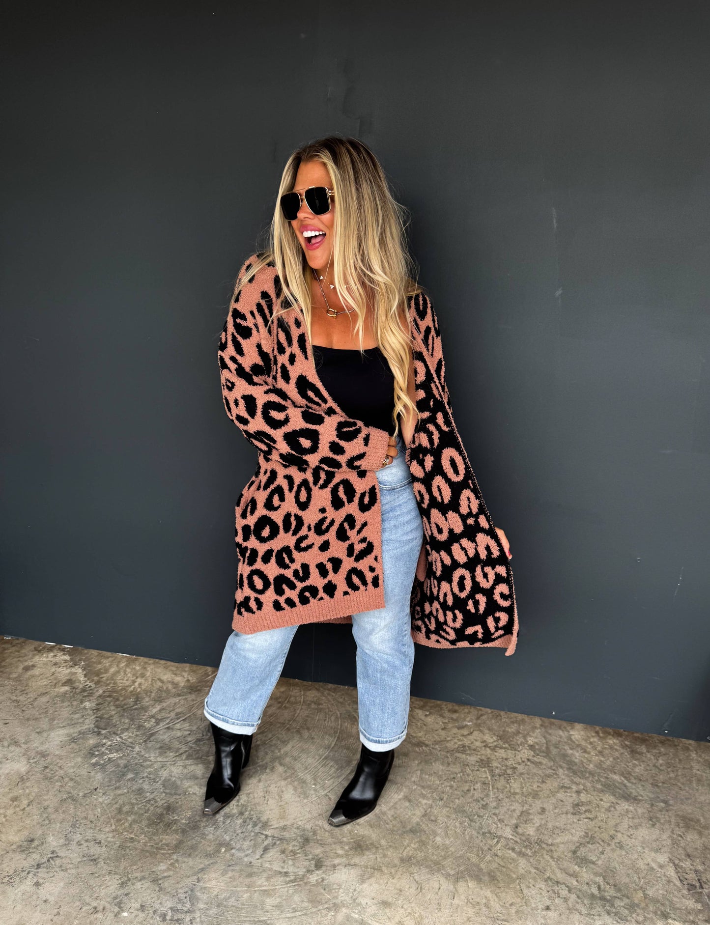 CHEETAH CLOUD CARDIGAN