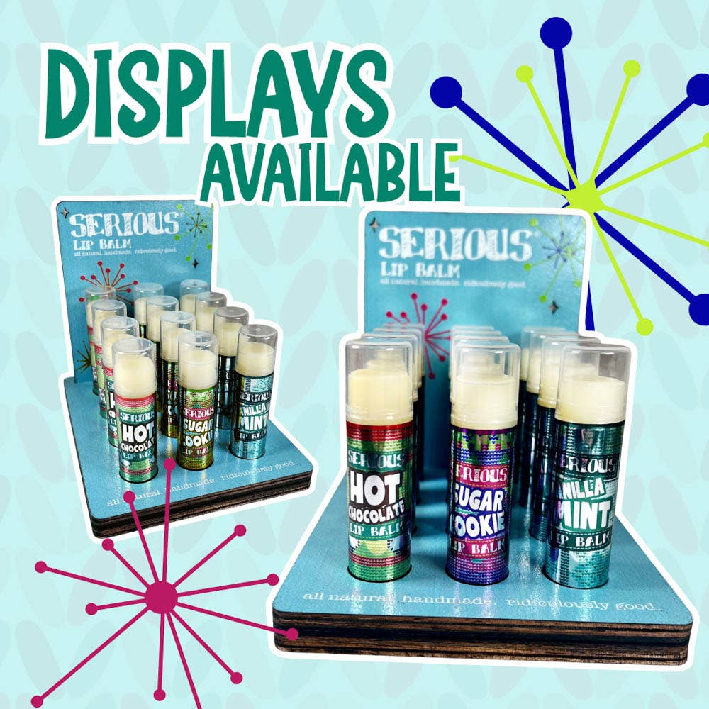 BIG Natural Lip Balms - FUN, MOISTURIZING and AMAZING!