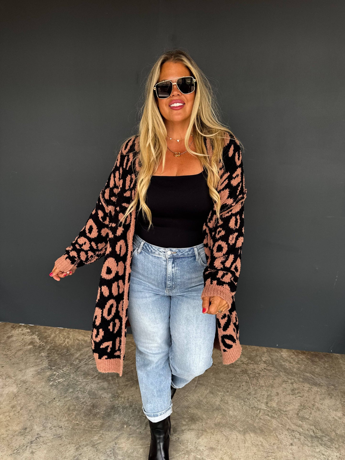 CHEETAH CLOUD CARDIGAN