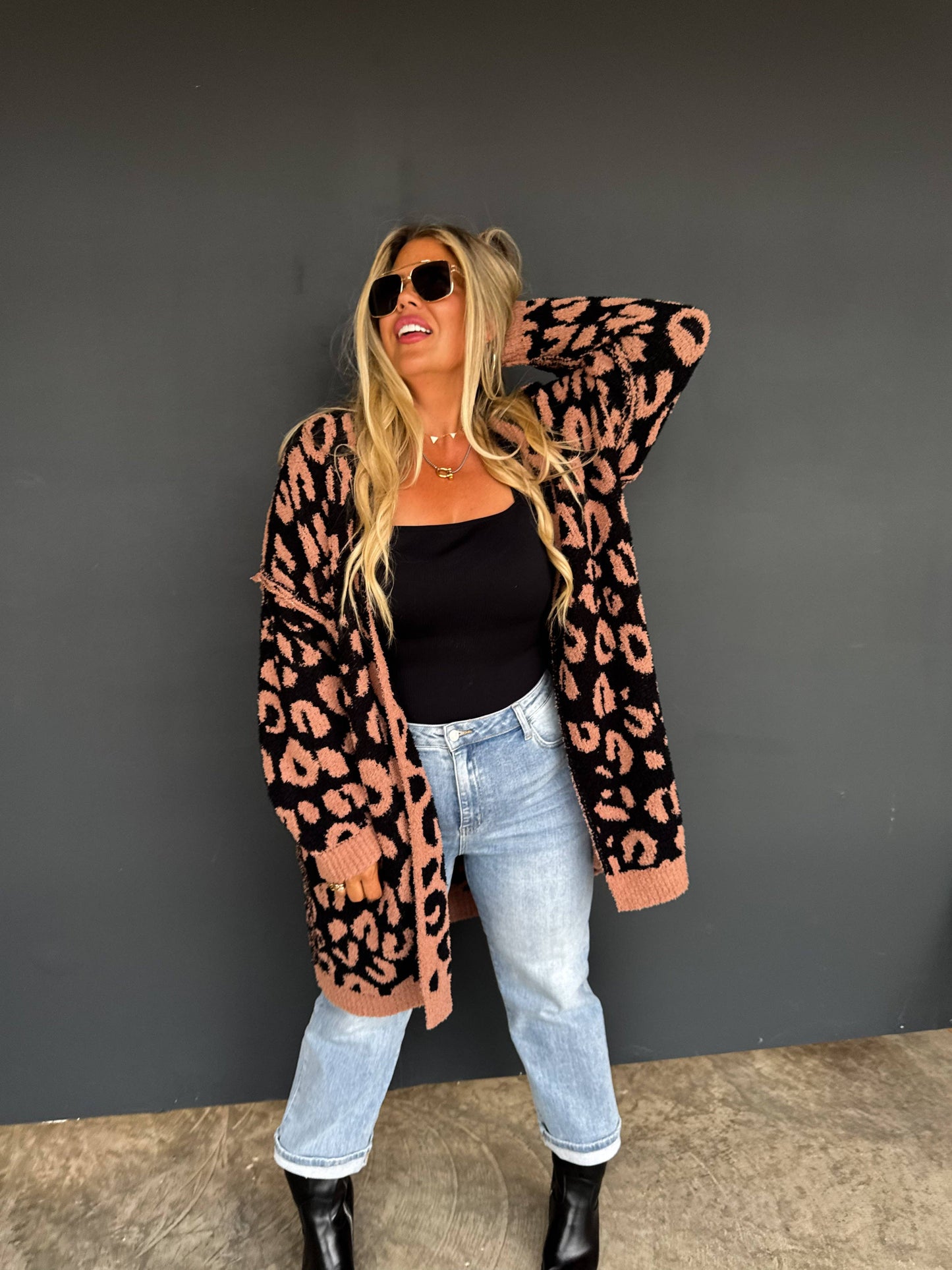 CHEETAH CLOUD CARDIGAN