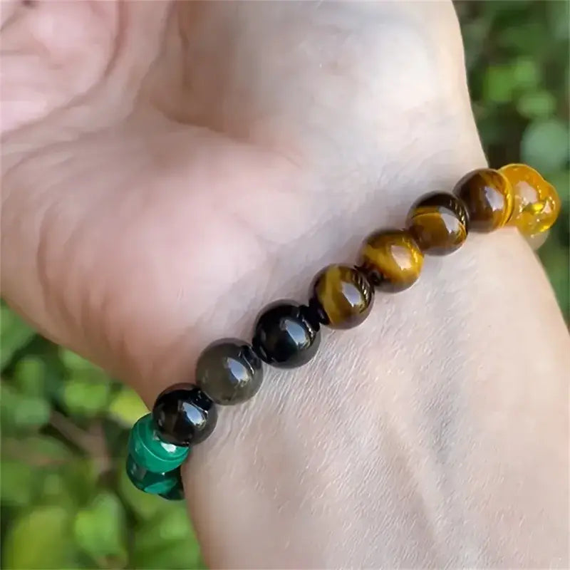 Money Natural Stone Bracelet