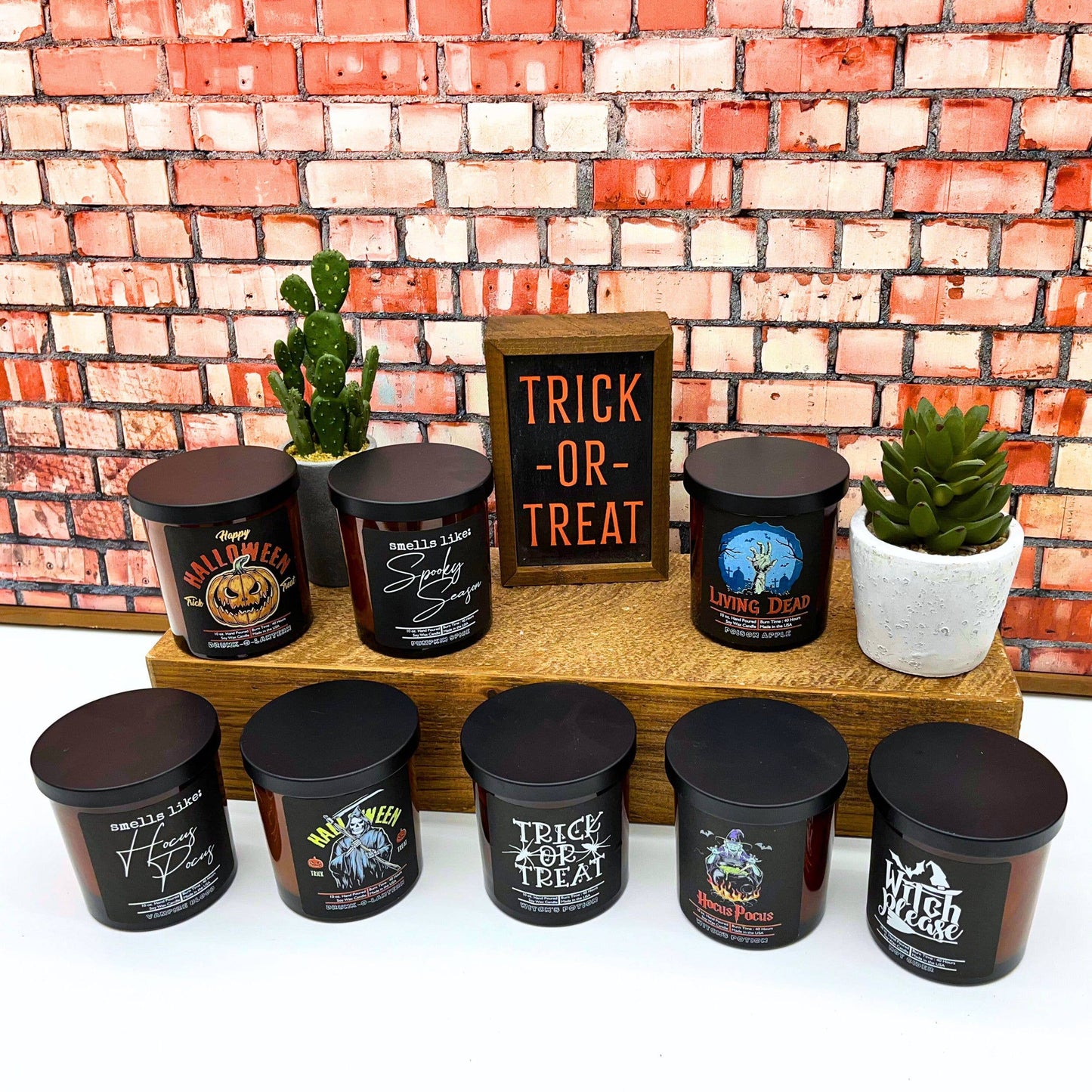 Smells Like Spooky Season Halloween Candles - Soy Wax Candle