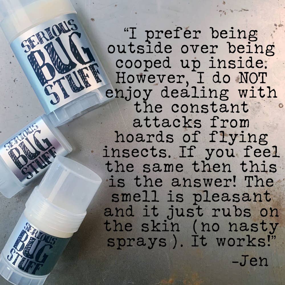 Serious Bug Stuff All Natural Bug Repellent - Large