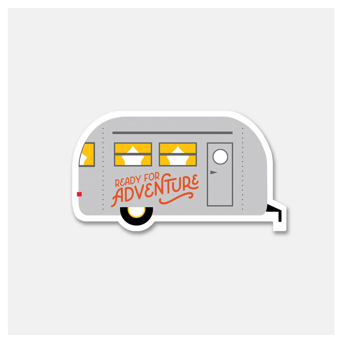 Adventure Airstream Trailer - Sticker