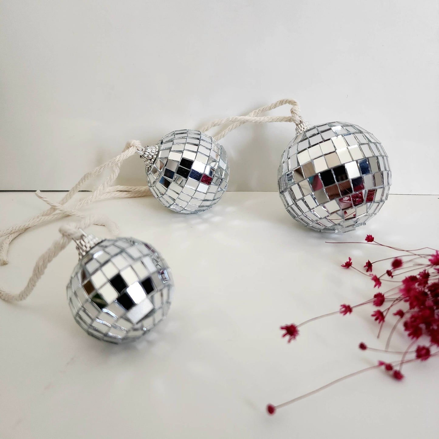 Disco Ball Charms, Car Accessories, Boho & Retro Home Decor