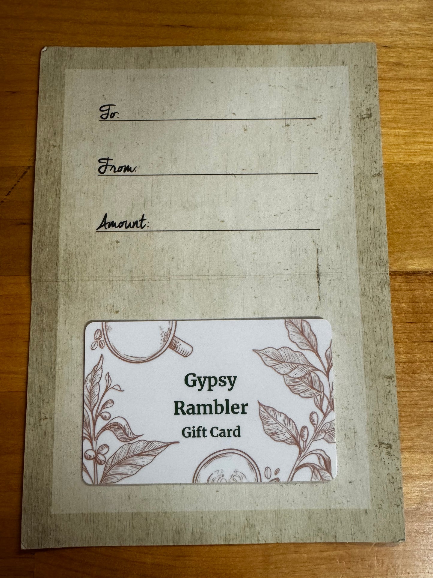 Gypsy Rambler Gift Card