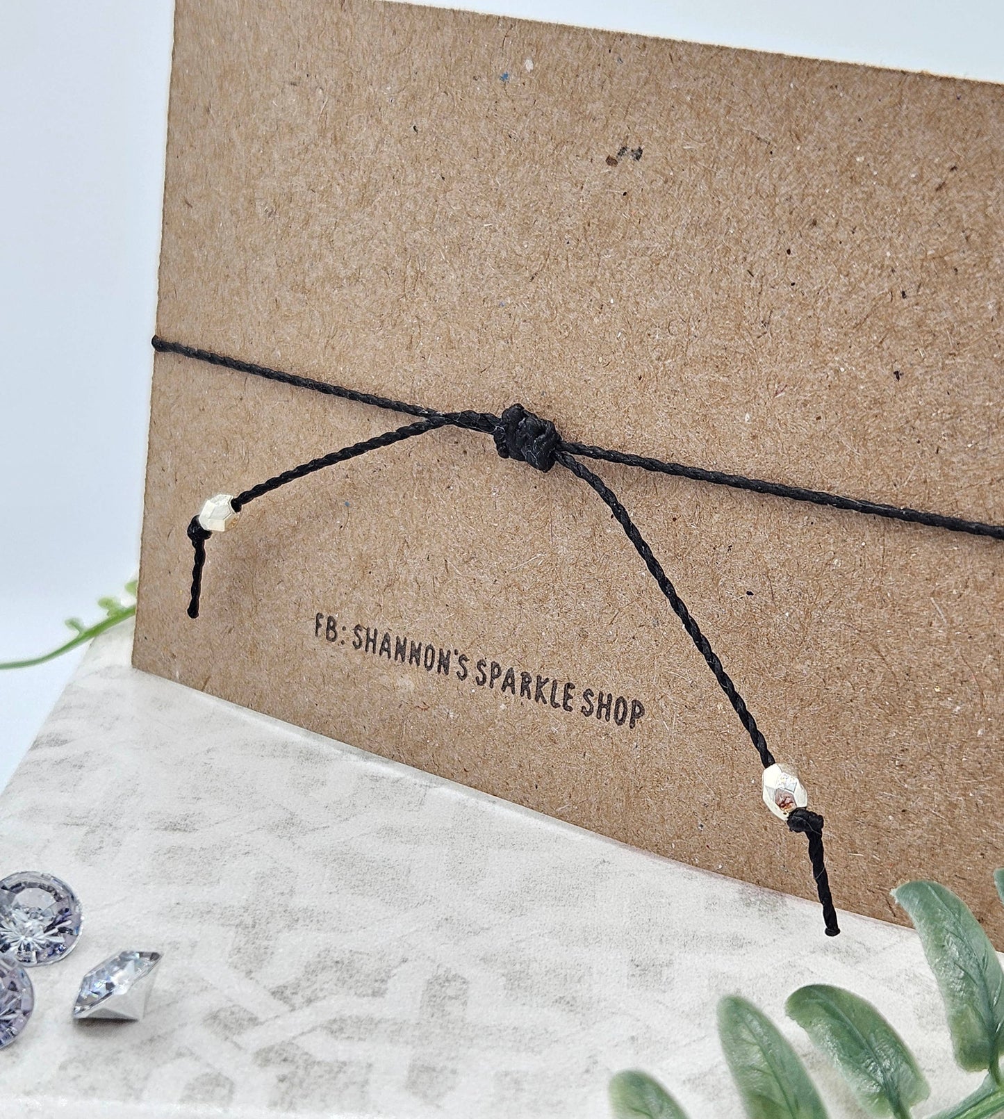 Handmade Morse Code Bracelet - Bad Bitch