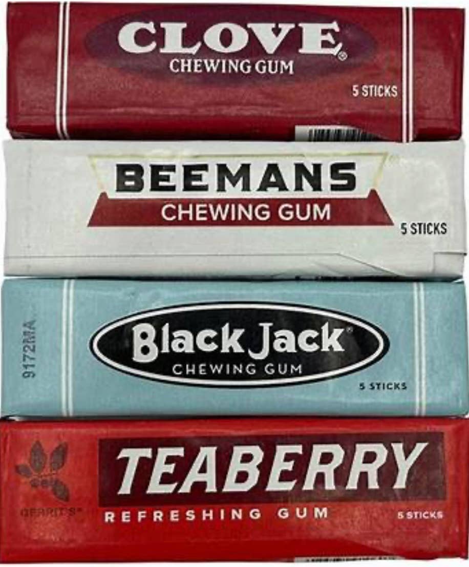 Nostalgic Chewing Gum 🎙️ “CLOVE” Retro Packaging