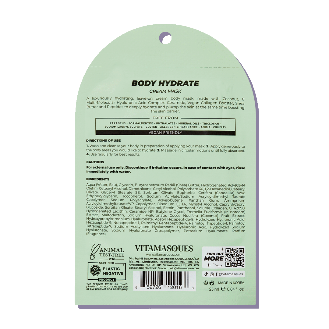 Body Hydrate Cream Mask