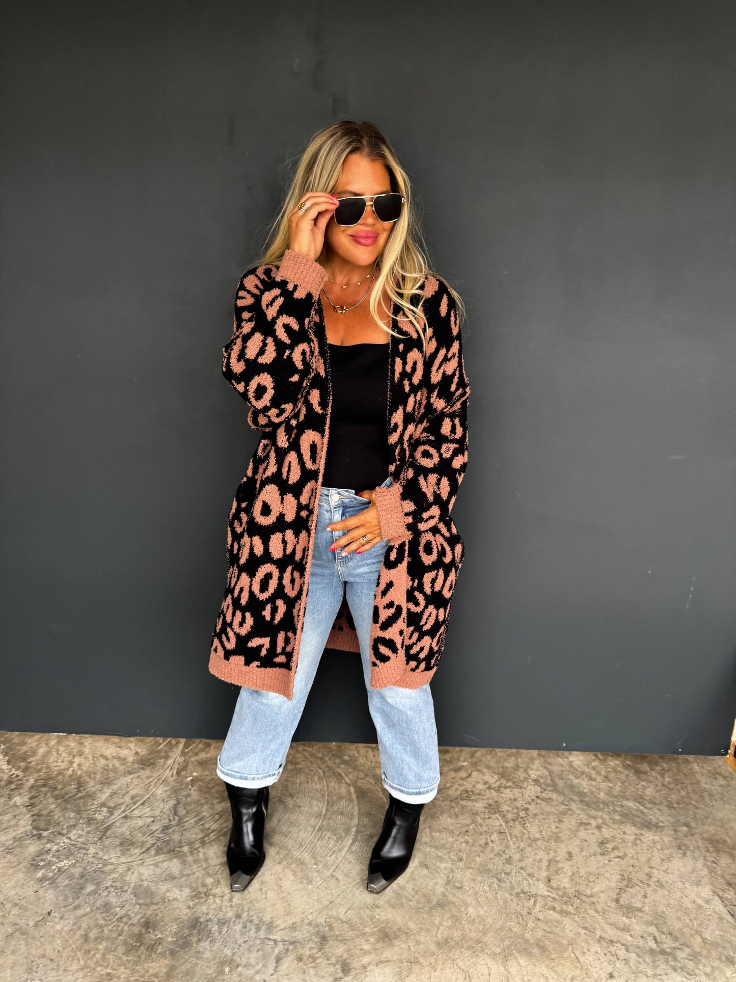 CHEETAH CLOUD CARDIGAN