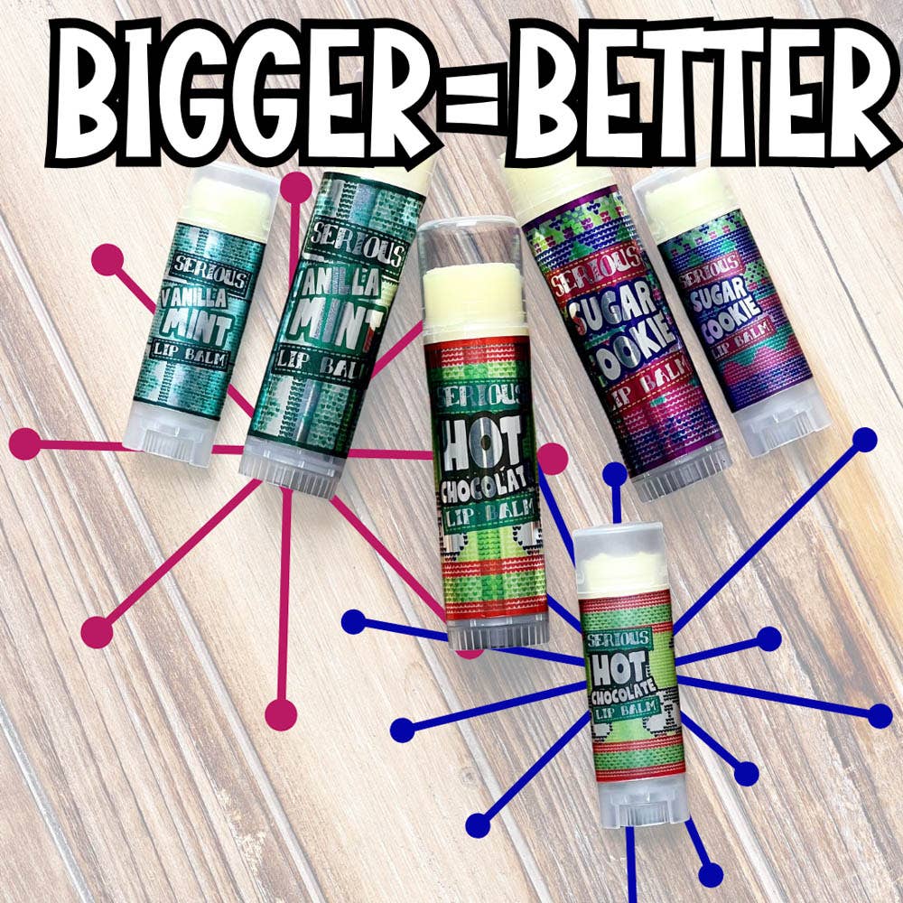 BIG Natural Lip Balms - FUN, MOISTURIZING and AMAZING!