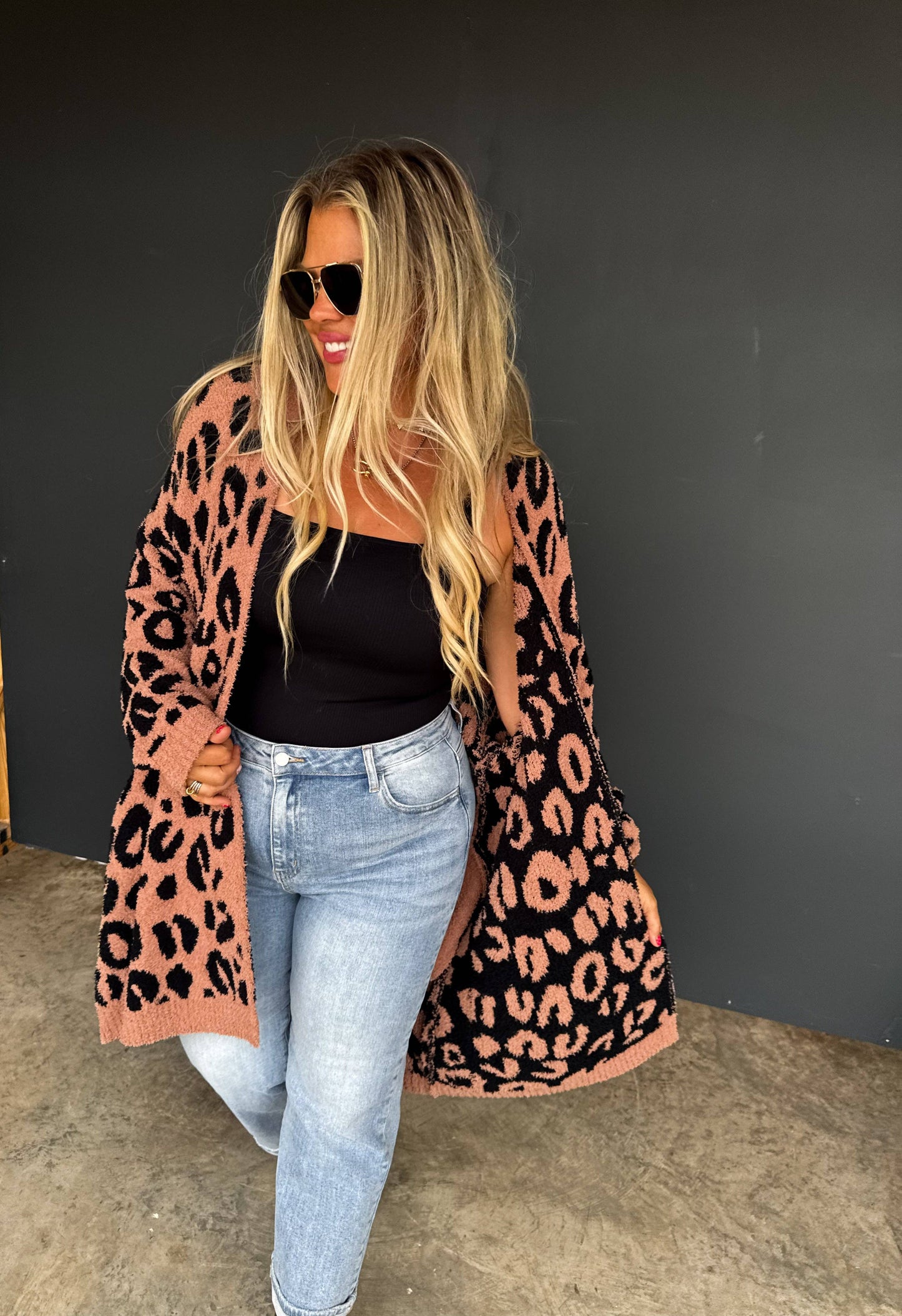 CHEETAH CLOUD CARDIGAN