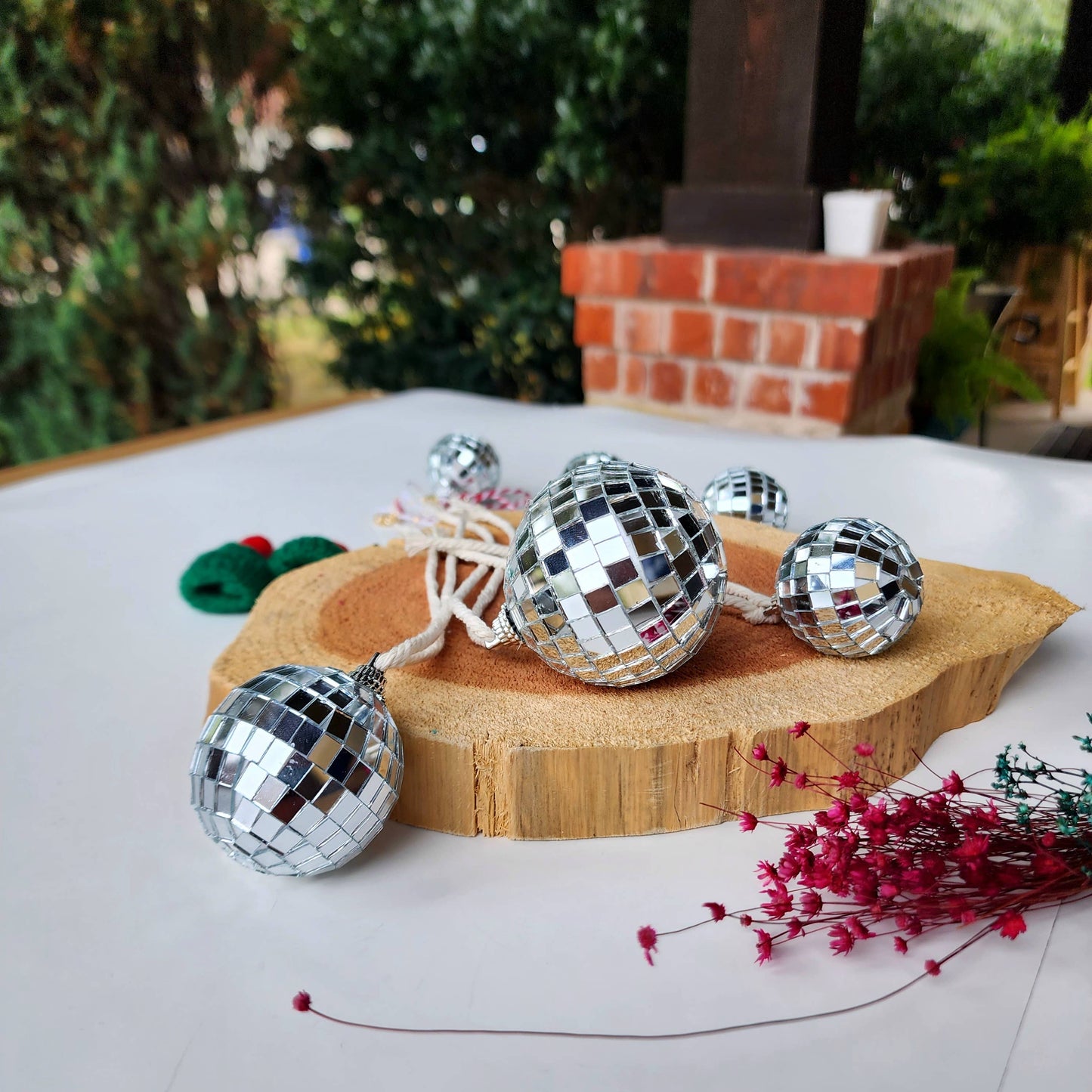 Disco Ball Charms, Car Accessories, Boho & Retro Home Decor