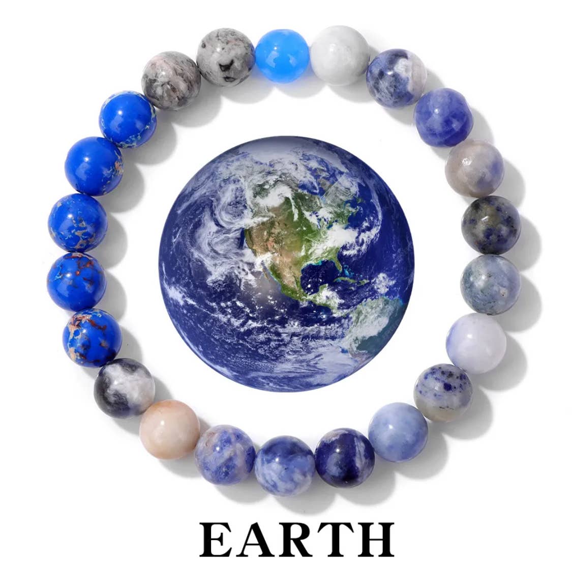 Solar System Natural Stone Bracelets
