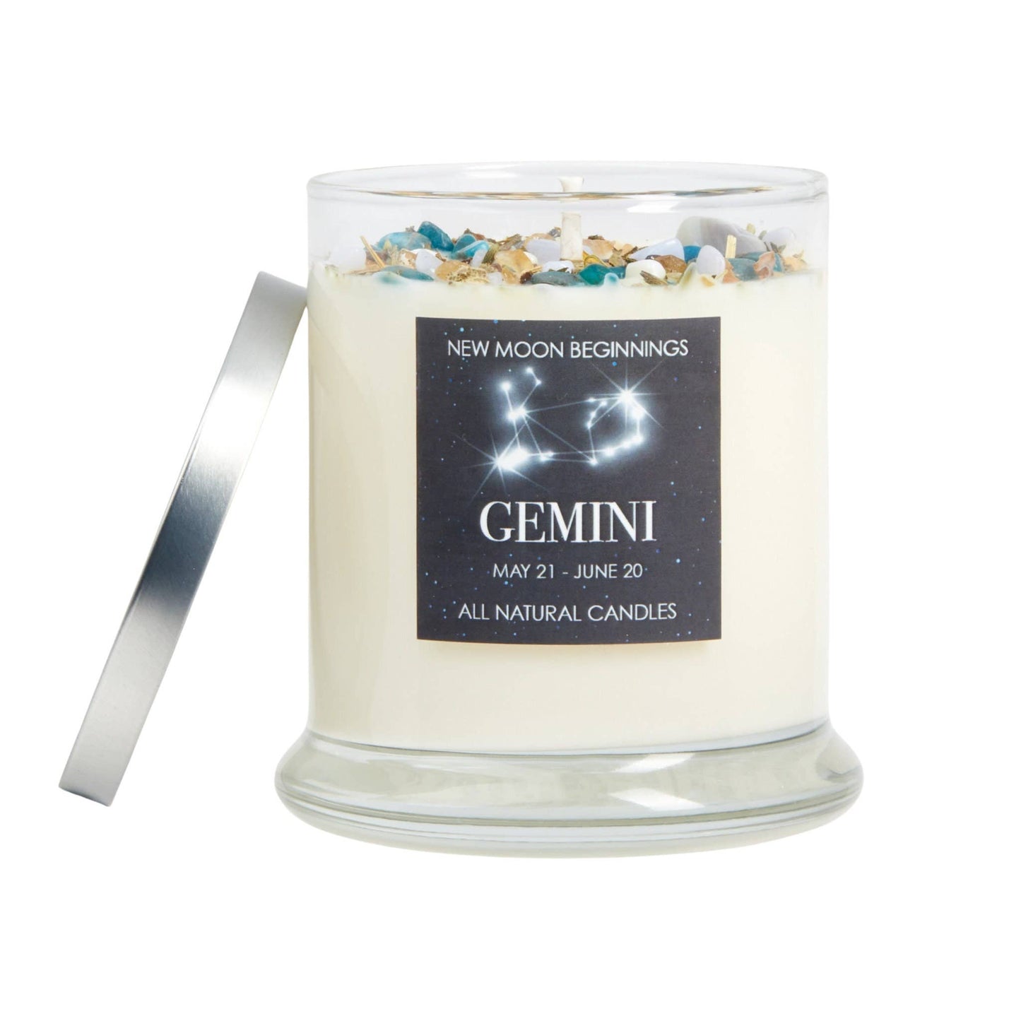 Crystal Cleansing Candles, Energy Candles 12oz Soy Candles Handmade