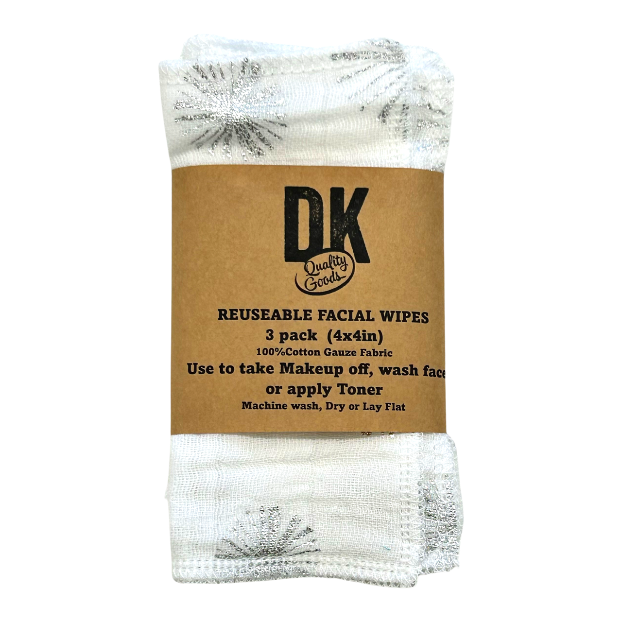 Reusable Facial Wipes-3 Pack