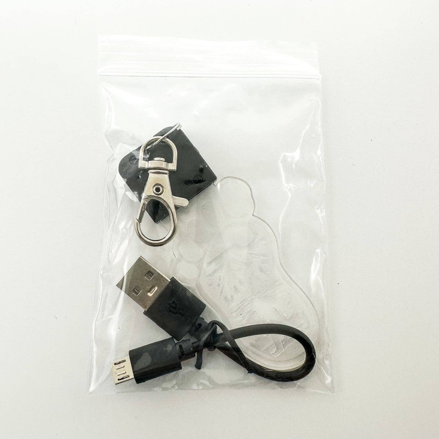 Bigfoot Rechargeable LED Keychain with Clip