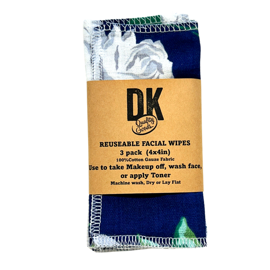 Reusable Facial Wipes-3 Pack