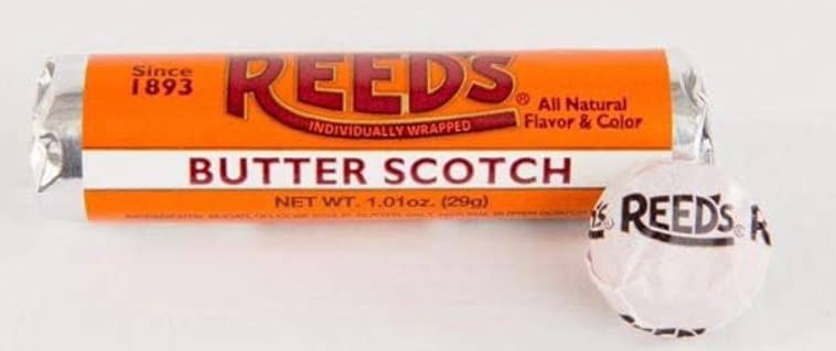 Nostalgic Reed’s “Butterscotch” Hard Candy Roll Est. 1893!