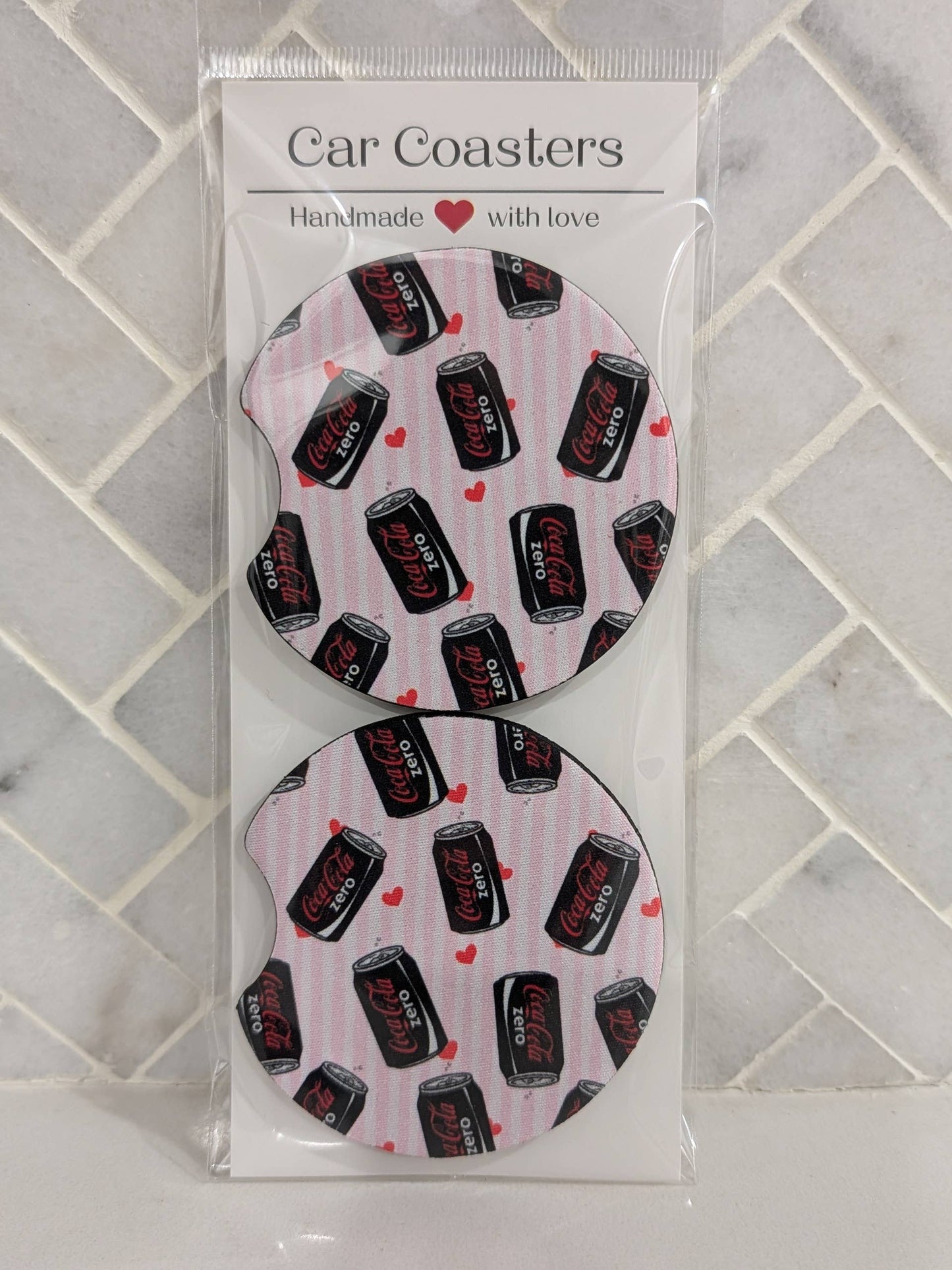Zero Cola Soda Car Coasters