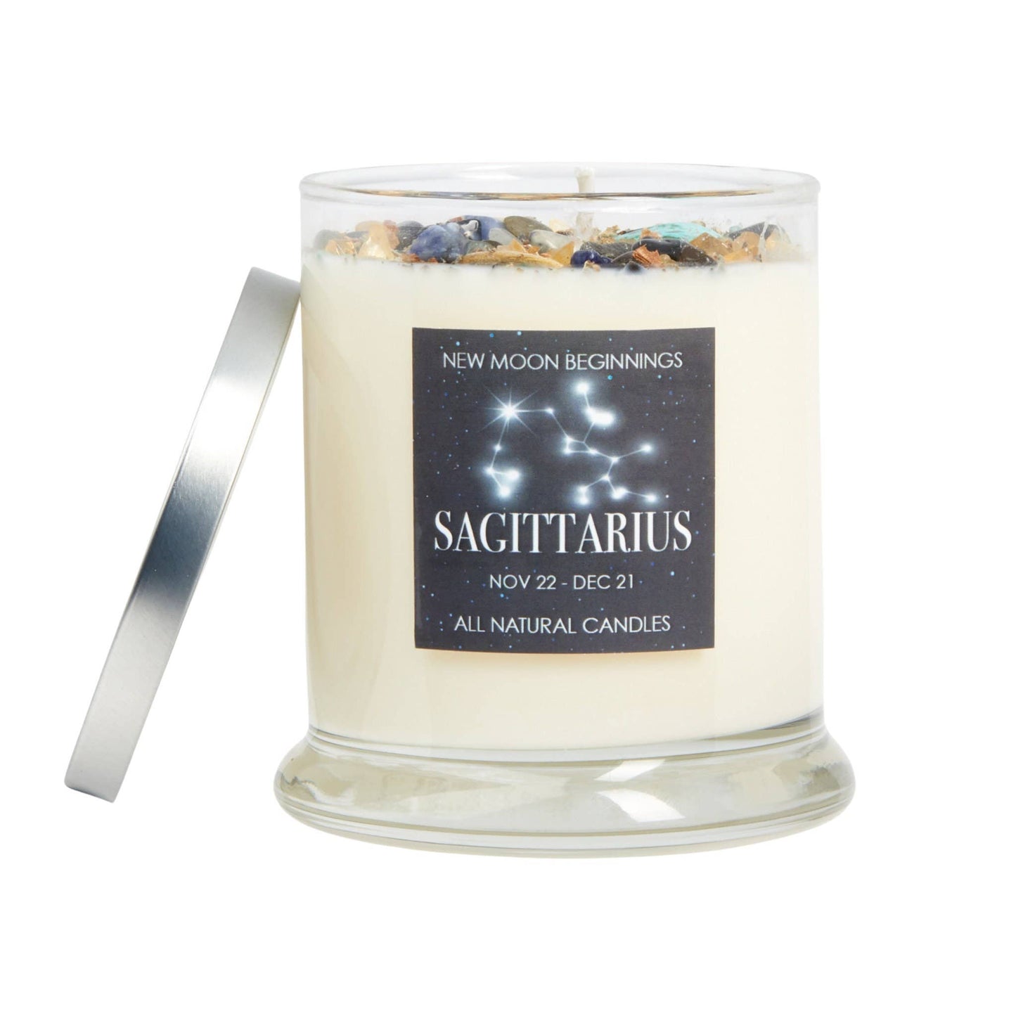 Crystal Cleansing Candles, Energy Candles 12oz Soy Candles Handmade