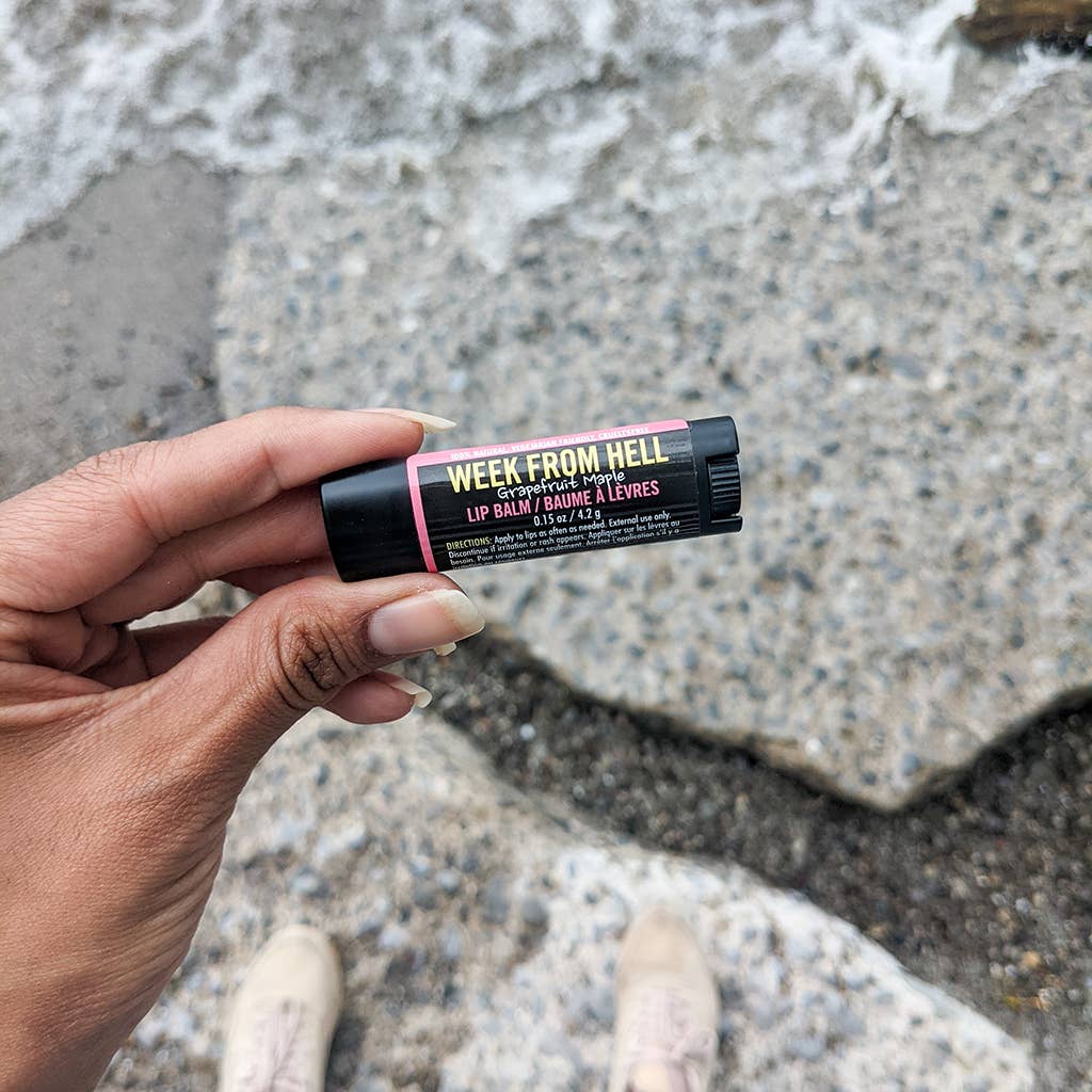 Week From Hell - Lip Balm Pack /20pc - Grapefruit Maple