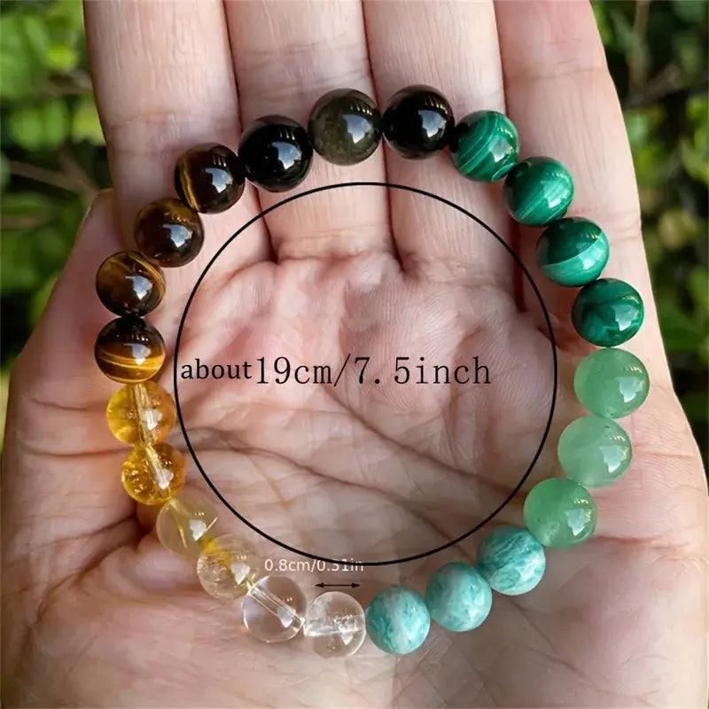 Money Natural Stone Bracelet