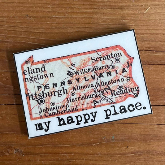 PENNSYLVANIA Map Magnets