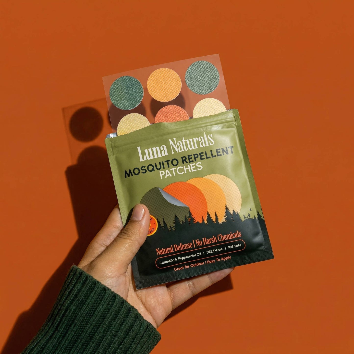 Mosquito Repellent Patches | 12PK | Fresh & Herbal