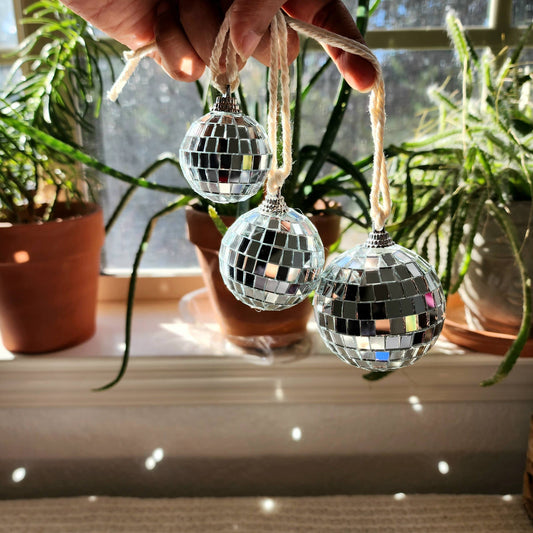 Disco Ball Charms, Car Accessories, Boho & Retro Home Decor