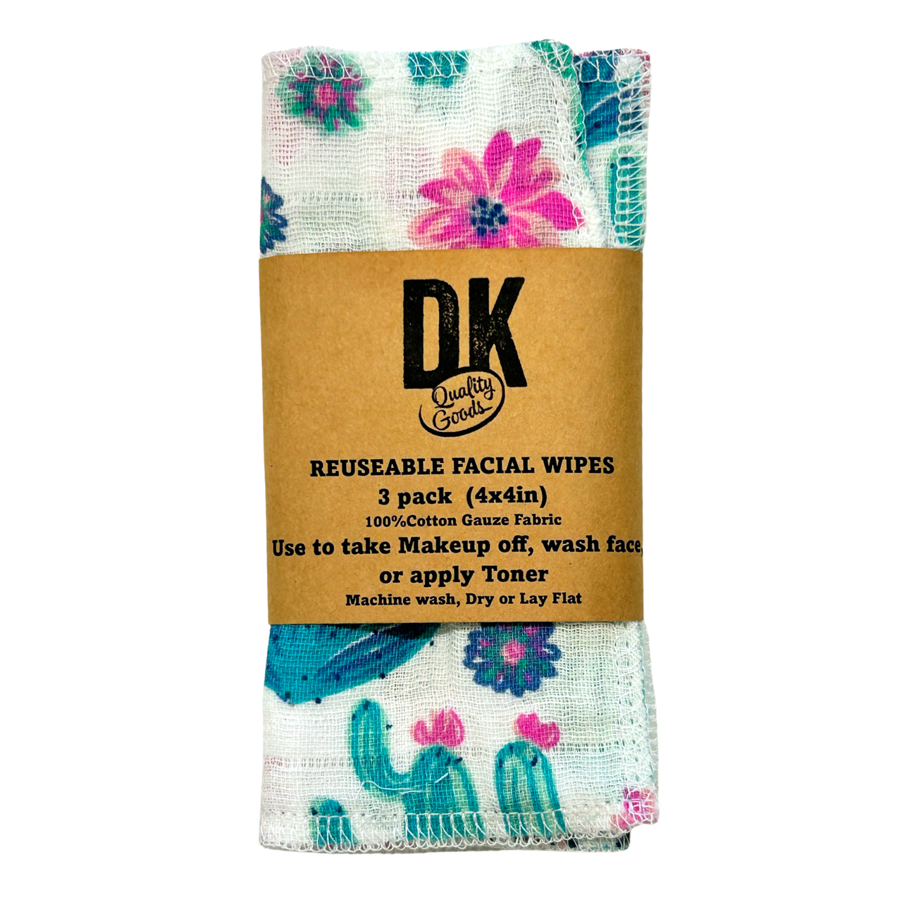 Reusable Facial Wipes-3 Pack