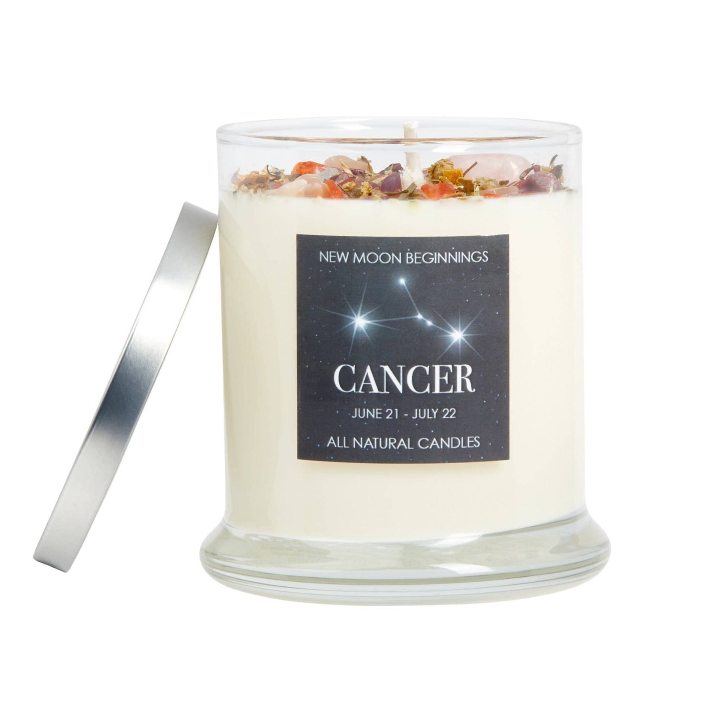 Crystal Cleansing Candles, Energy Candles 12oz Soy Candles Handmade