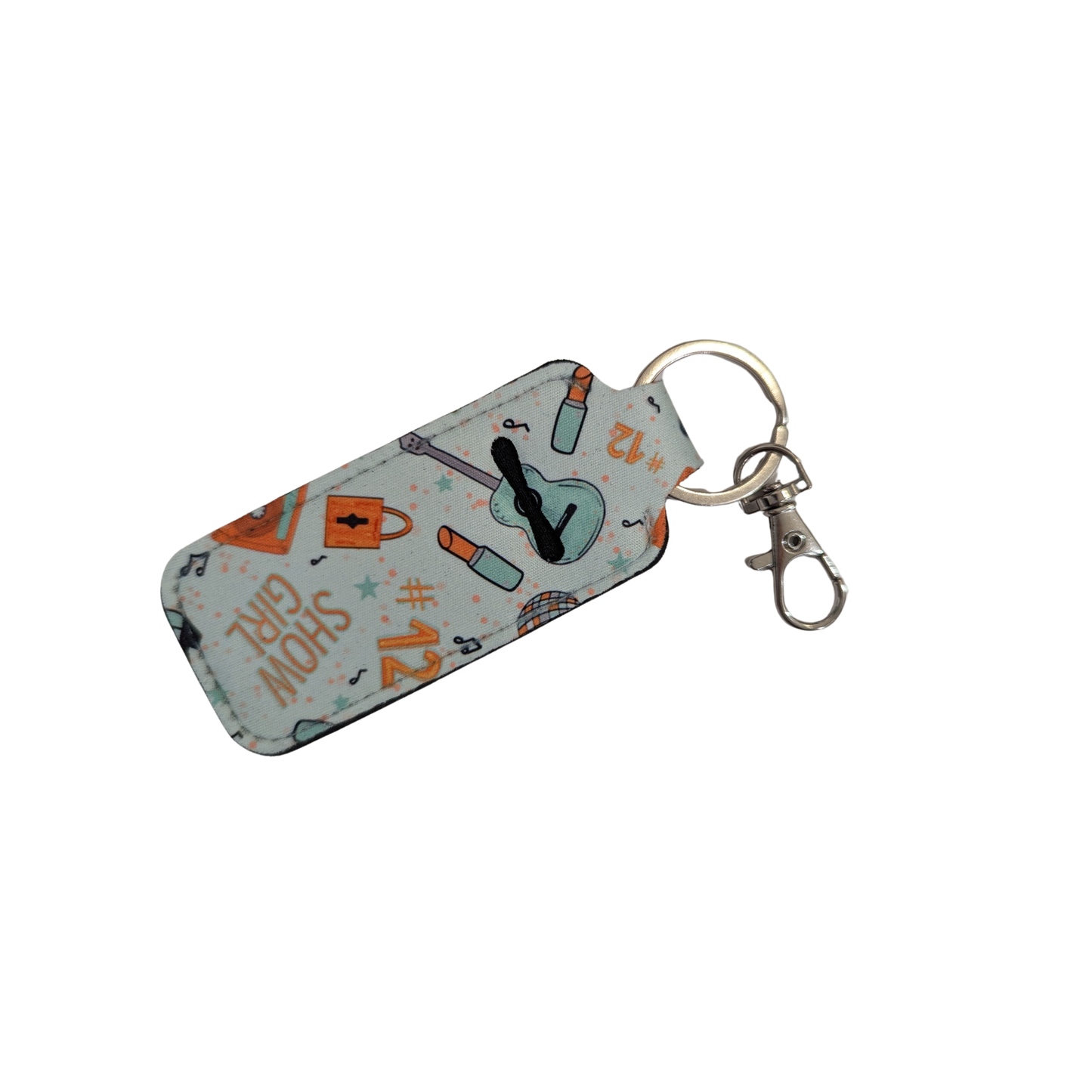 Showgirl Boot Lip Balm Chapstick Keychain Holder