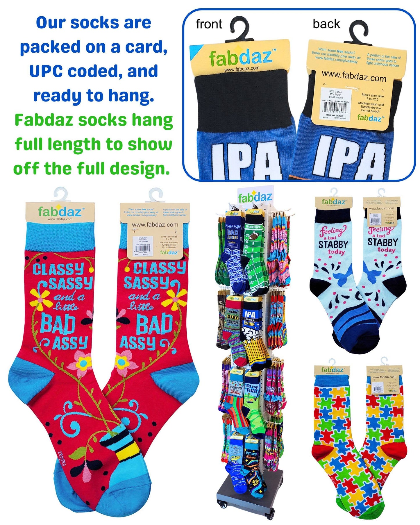Peace Love and Dogs Women's Crew Socks