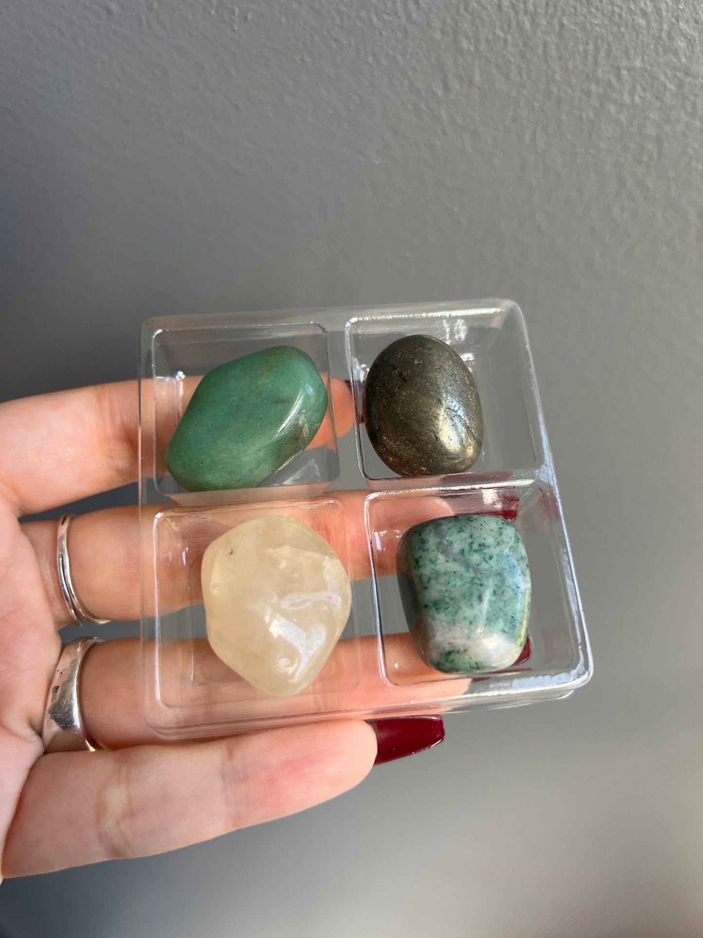 Money Trouble-Prosperity Crystal Tumble Set