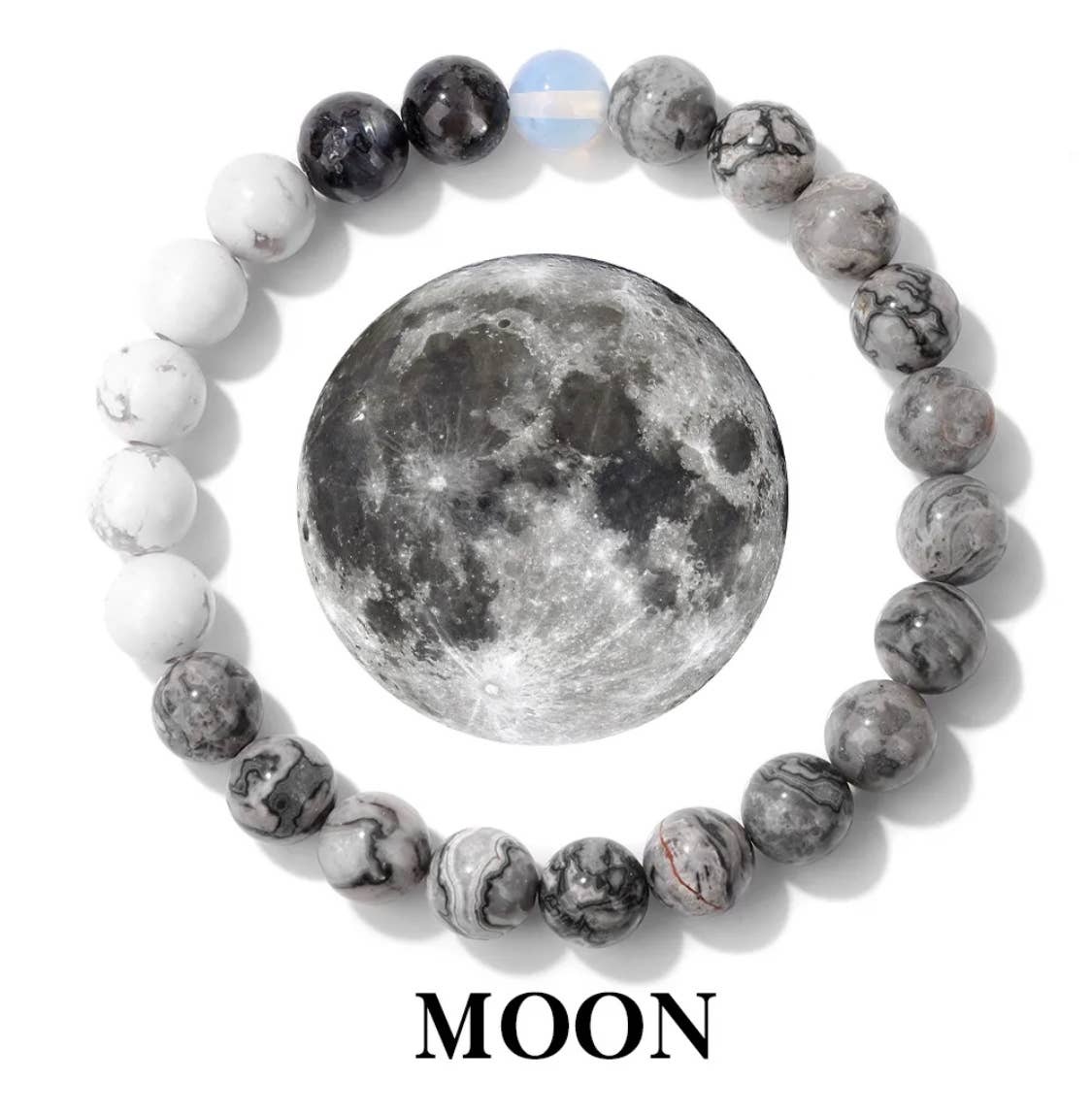 Solar System Natural Stone Bracelets
