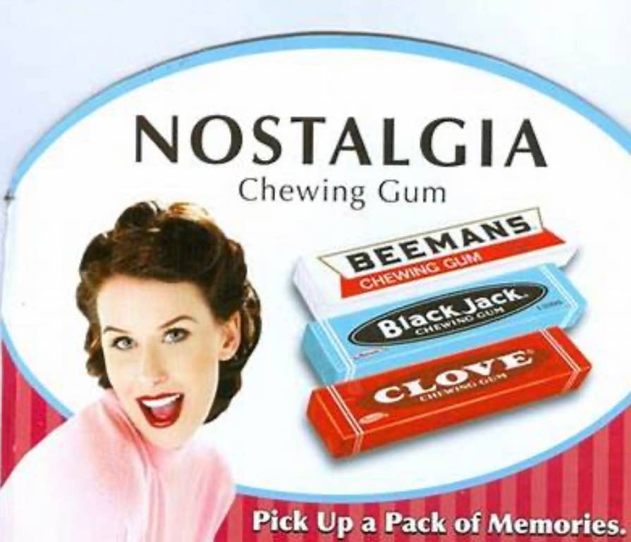 Nostalgic Chewing Gum 🎙️ “CLOVE” Retro Packaging