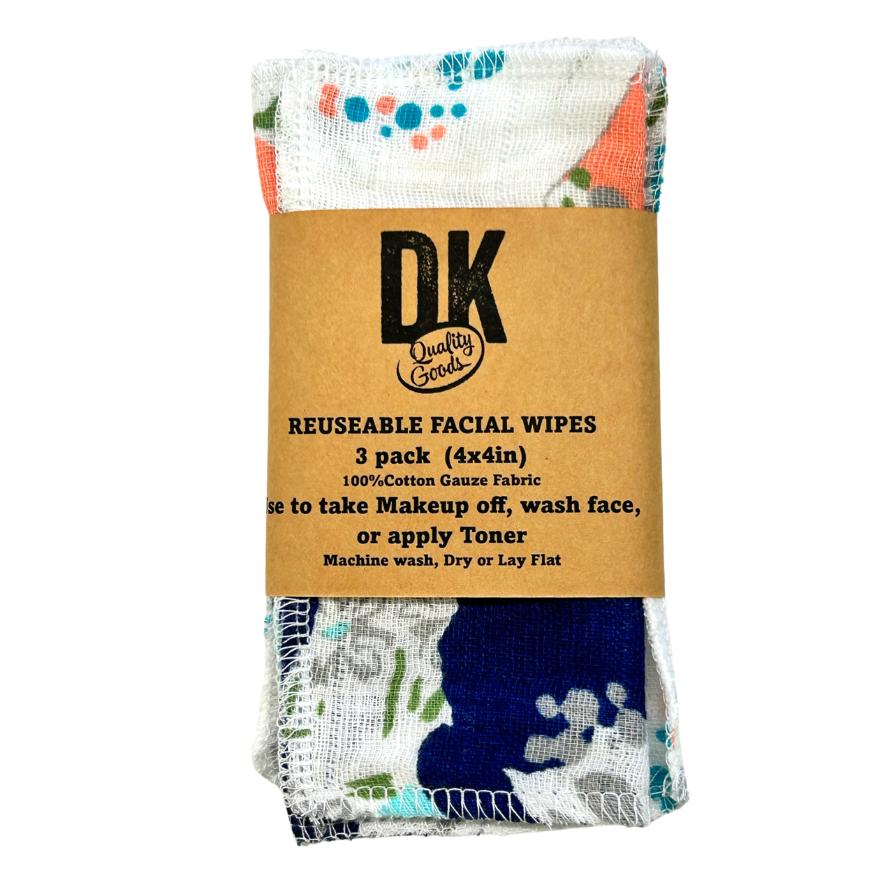 Reusable Facial Wipes-3 Pack