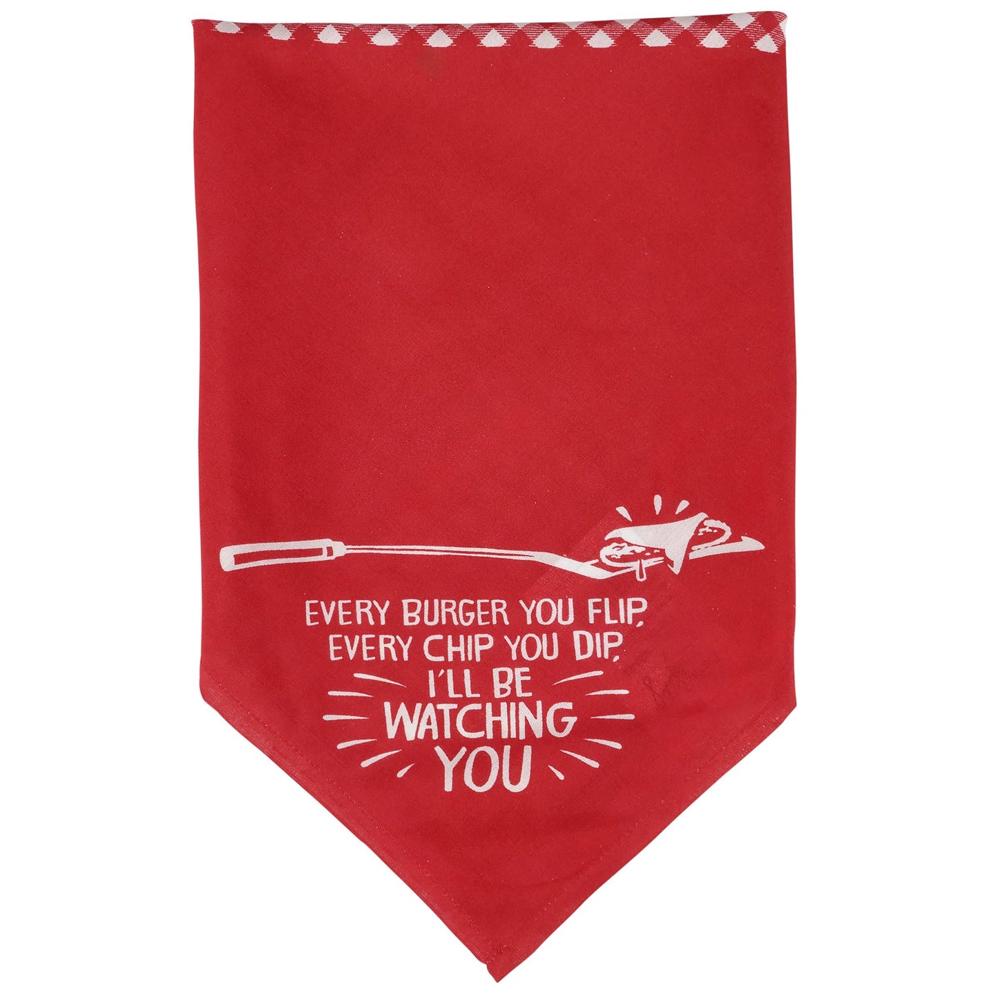 Large Every Burger Pet Bandana