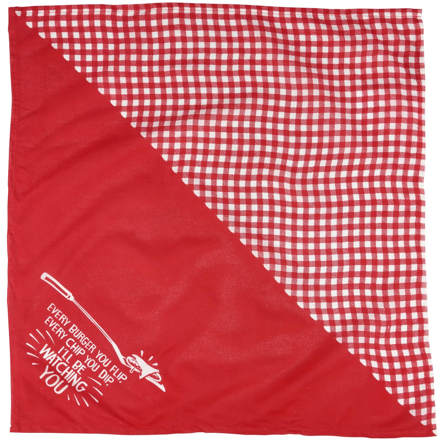 Large Every Burger Pet Bandana