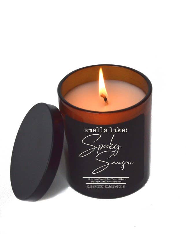 Smells Like Spooky Season Halloween Candles - Soy Wax Candle