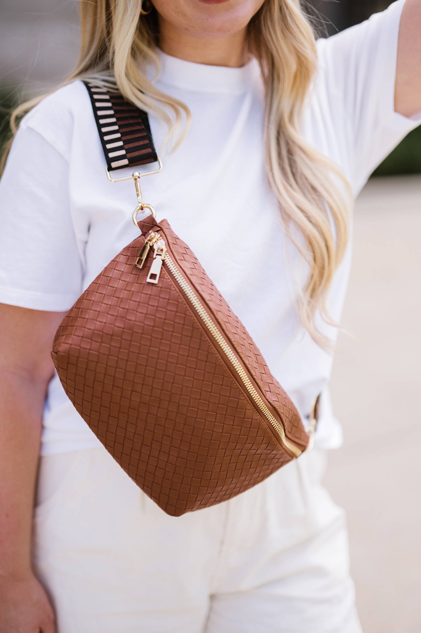 Rory Crisscross Oversized Belt Bag