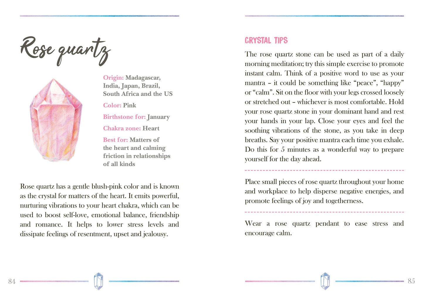 Little Book of Crystals (Hardcover, Gift)
