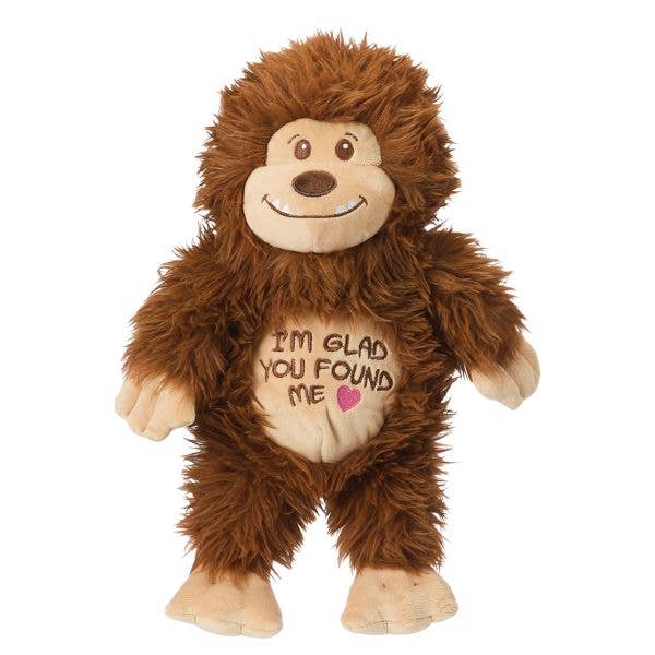 14-Inch Bigfoot Plush I'm Glad You Found Me Stuffed Animal