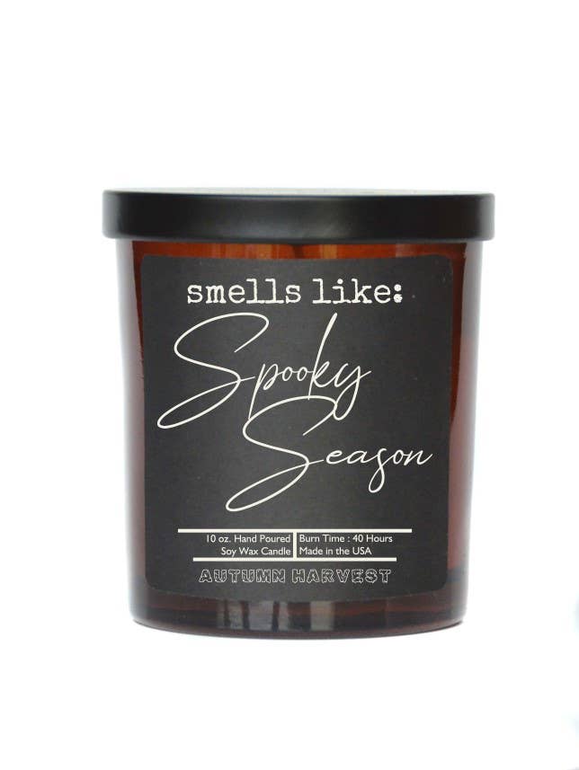 Smells Like Spooky Season Halloween Candles - Soy Wax Candle