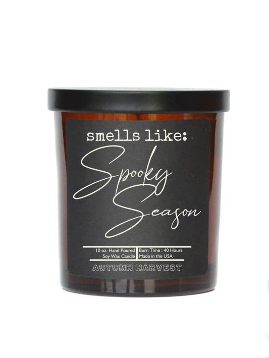 Smells Like Spooky Season Halloween Candles - Soy Wax Candle