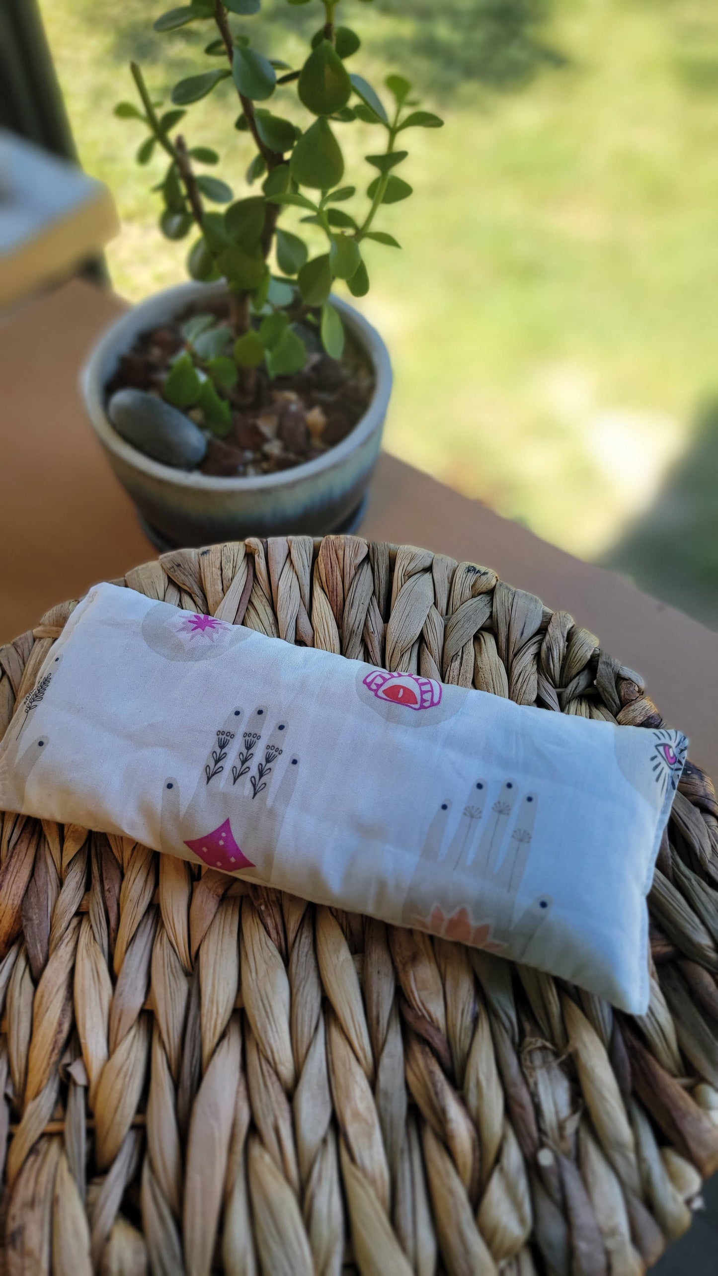 Aromatherapy Hot/Cold Weighted Eye Pillow