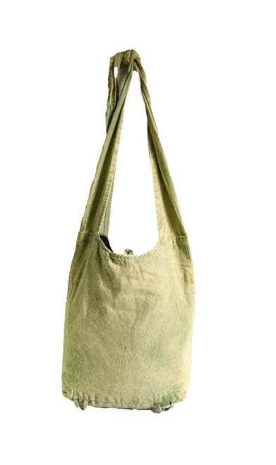 Yellow Cotton Linen Adjustable Tote Bag