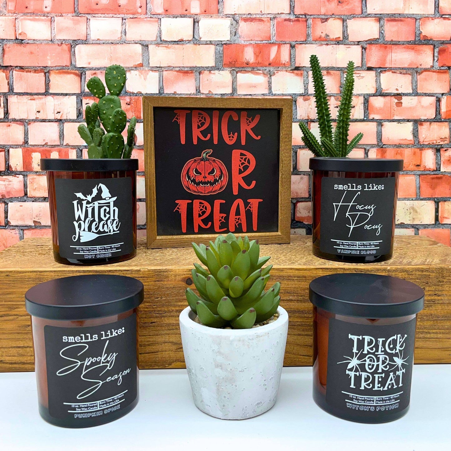 Smells Like Spooky Season Halloween Candles - Soy Wax Candle
