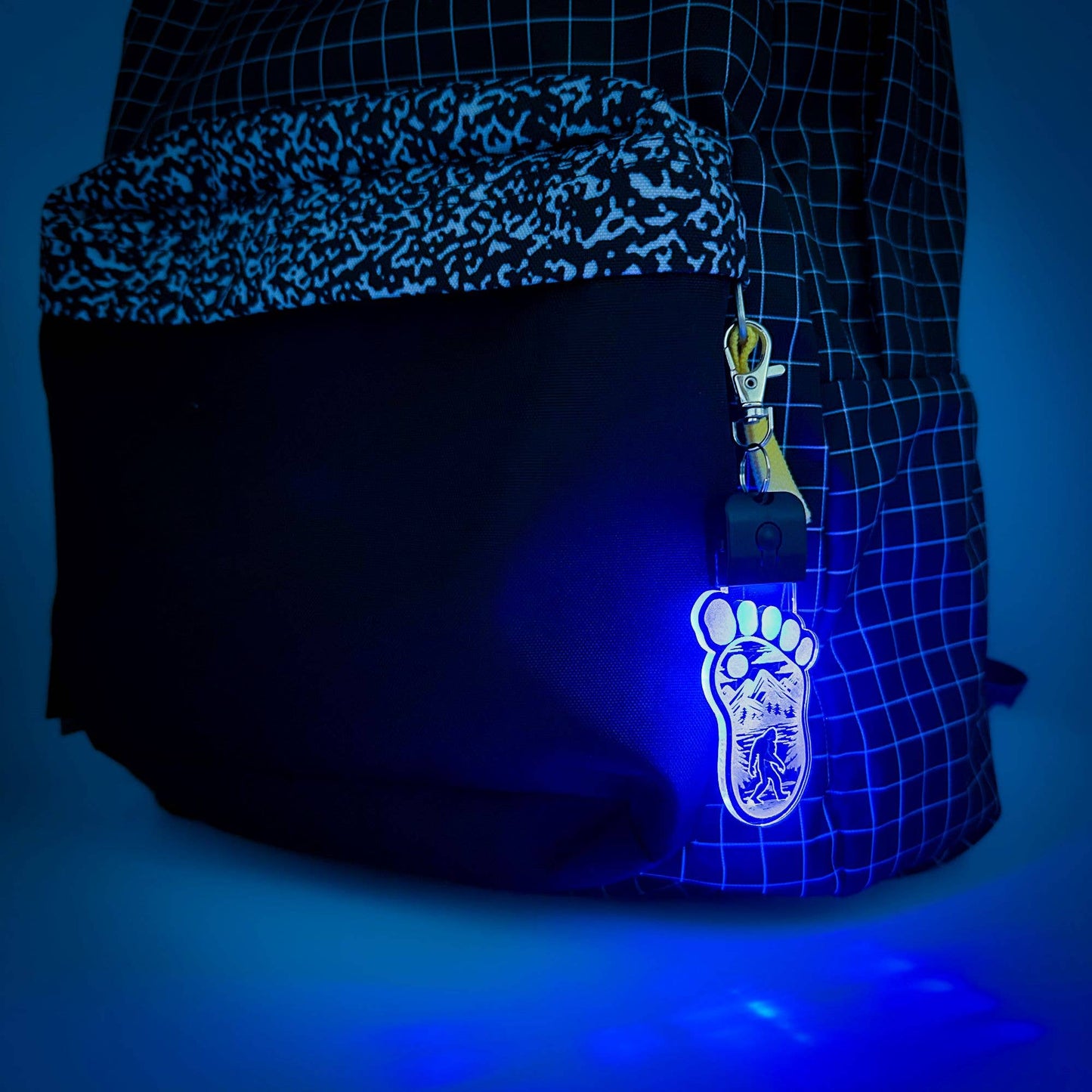 Bigfoot Rechargeable LED Keychain with Clip